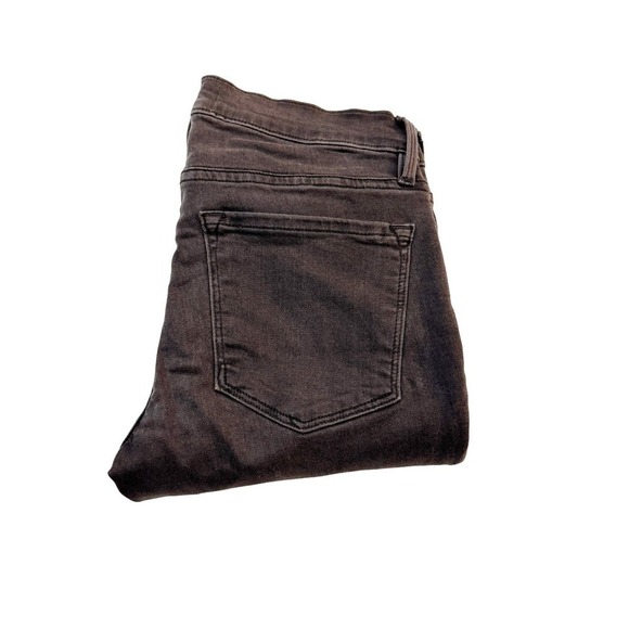 Frame Le Skinny De Jeanne Black Skinny Denim Jeans Size 26 - Picture 1 of 9